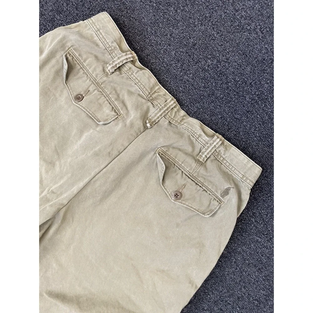 Polo Ralph Lauren Relaxed‎ Fit Twill Shorts Khaki Men's 33 Preppy Pony Pockets